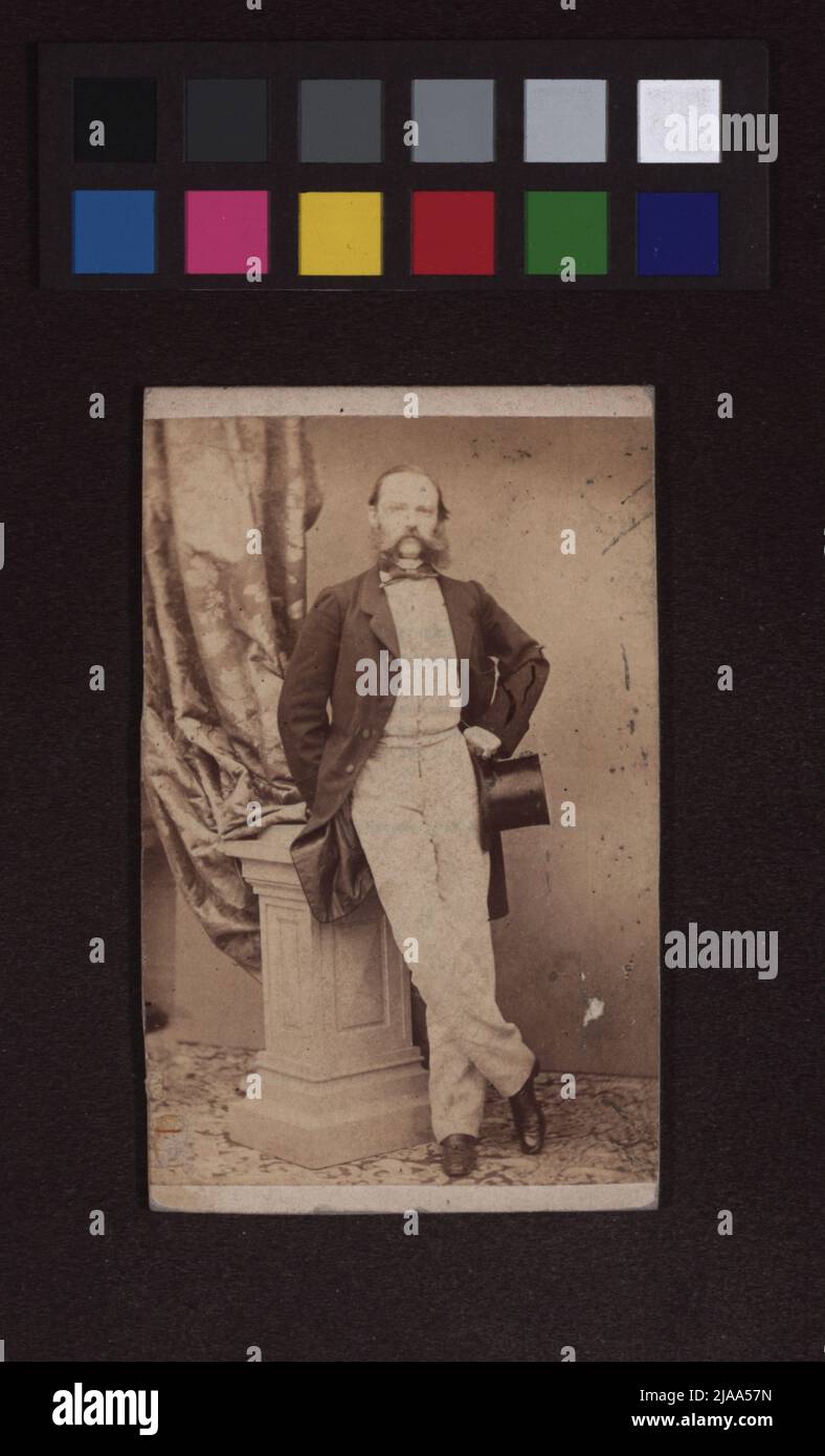 Heinrich Graf von ClamMartinicz. Adolf Ost, photographer Stock Photo