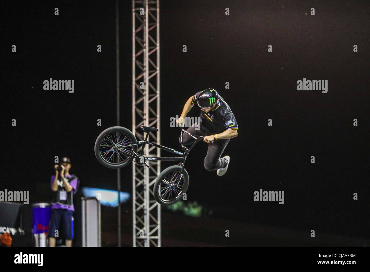 Justin Dowell, american BMX freestyle specialist and world champion in