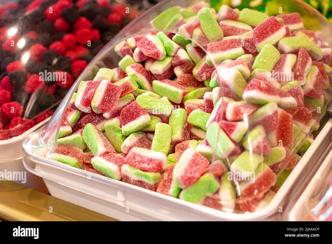 Lollipop and marmalade sweets hi-res stock photography and images - Alamy
