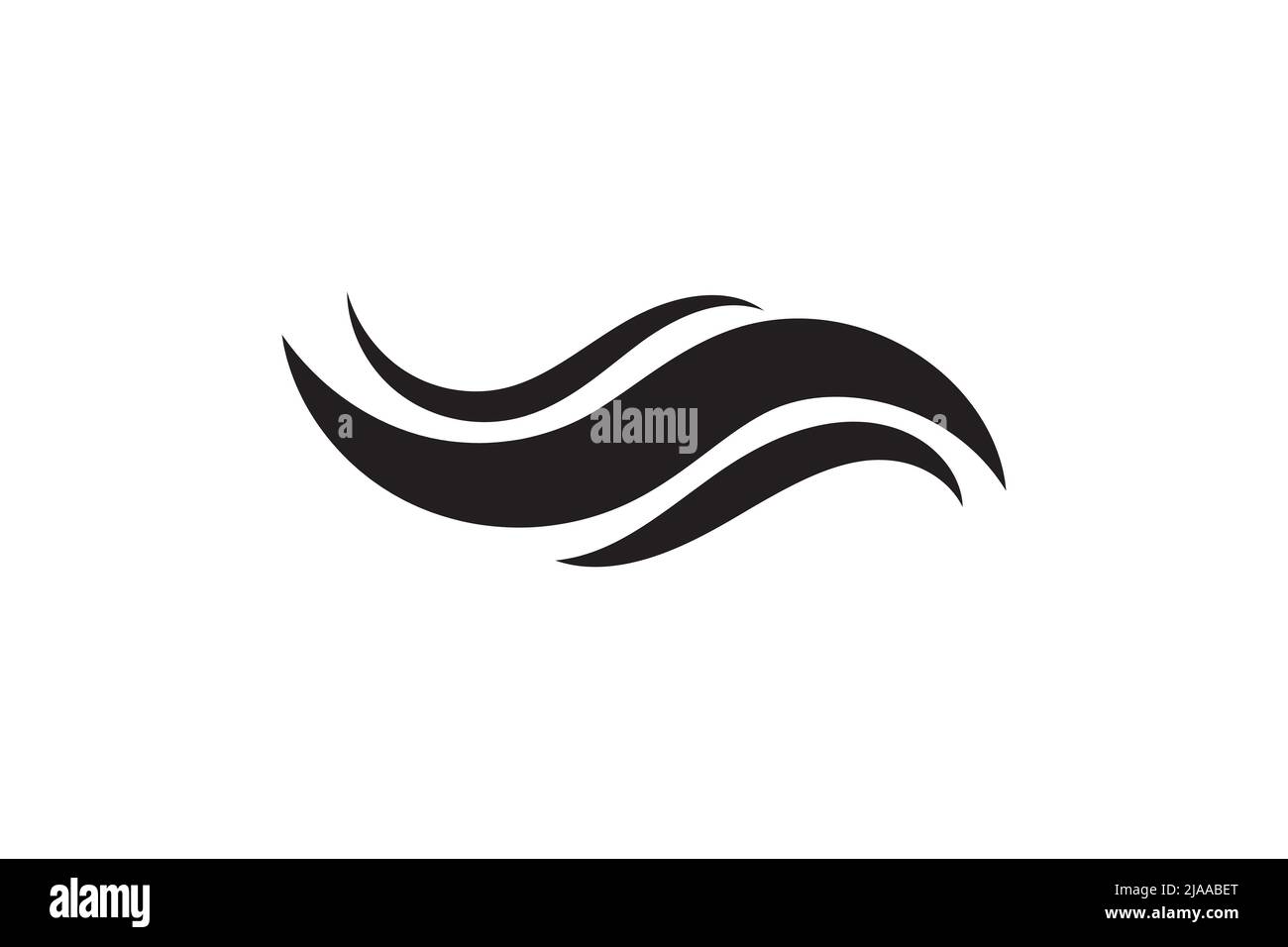 Sea icon wave illustration vector design. Ocean logo graphic element ...