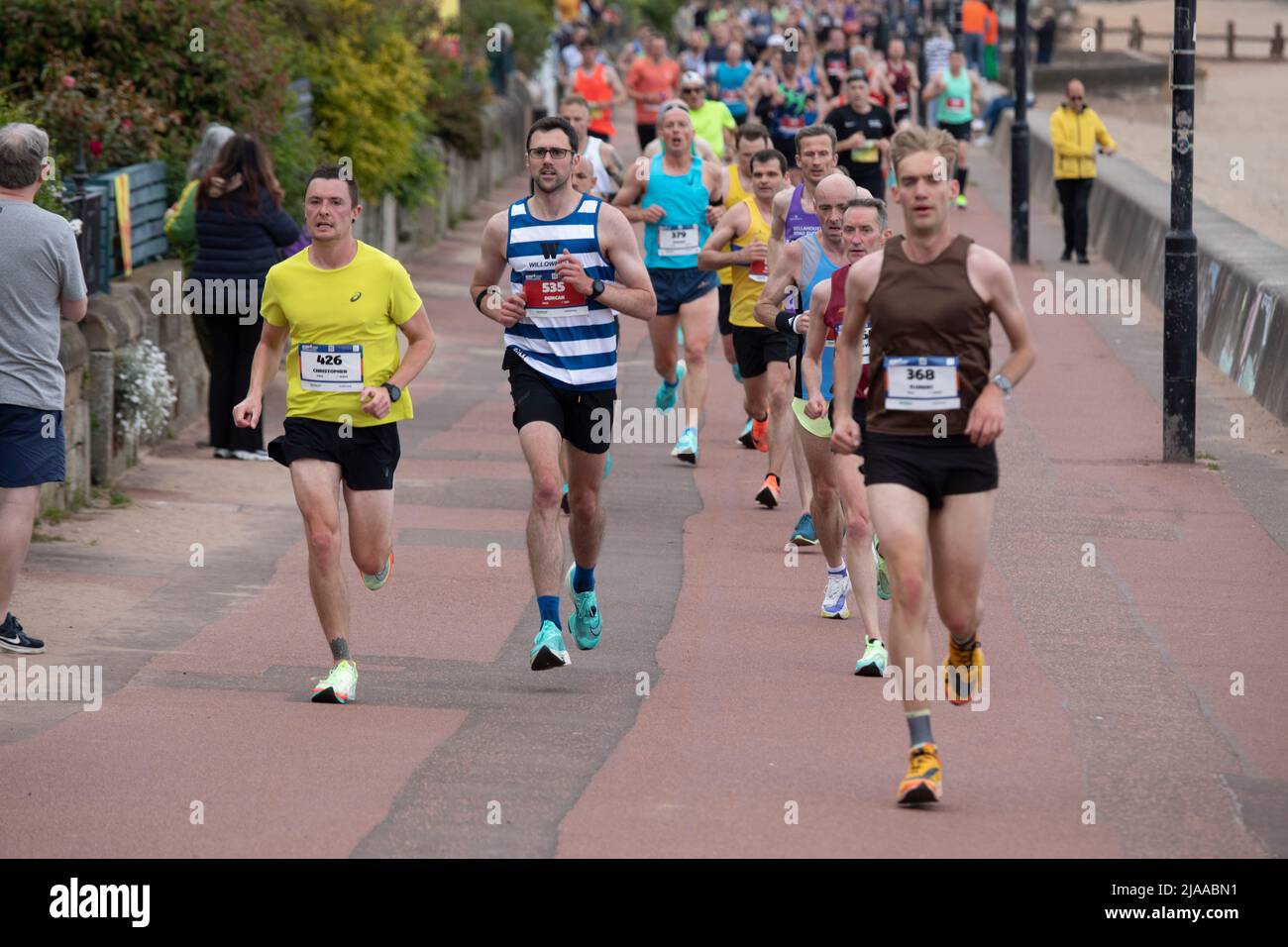 Portobello promenade, Edinburgh, Scotland, UK 29th May 2022. Edinburgh