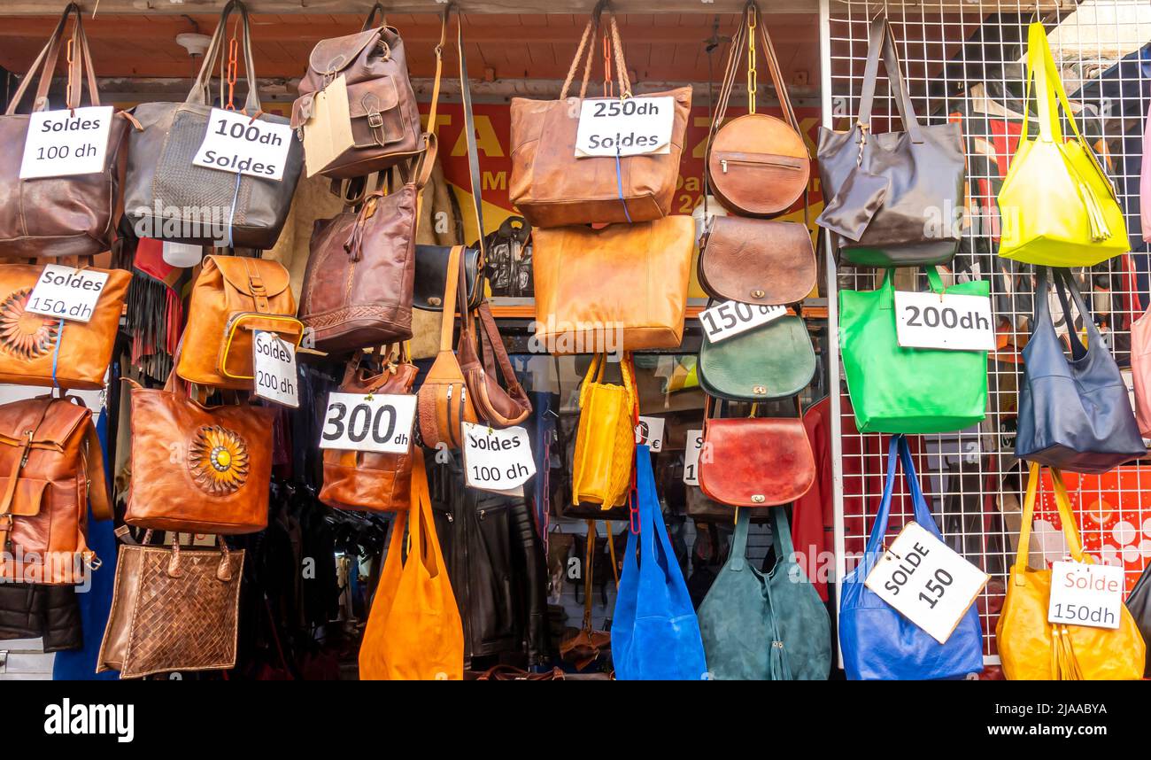 Leather bag price sales