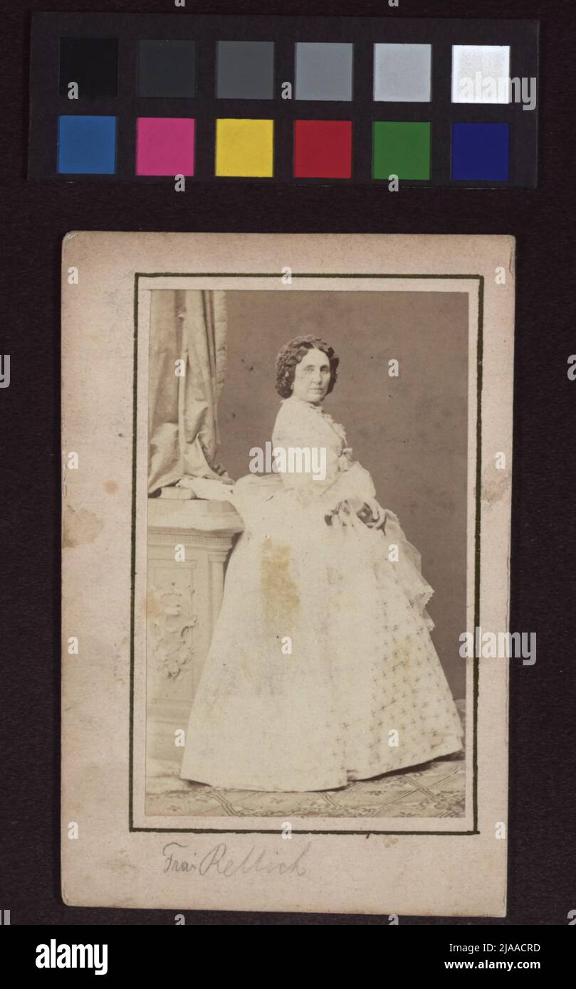 Julie Rettich (1809-1866), actress. Unknown, photographer Stock Photo ...