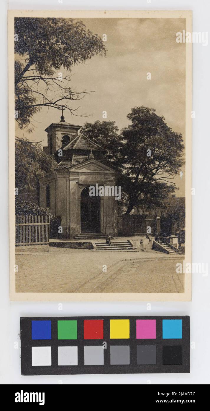 9., Linien - Nußdorfer Line - Line Chapel on Nussdorfer Straße, postcard. Kilophot (K. L.) (1905-1930), producer Stock Photo