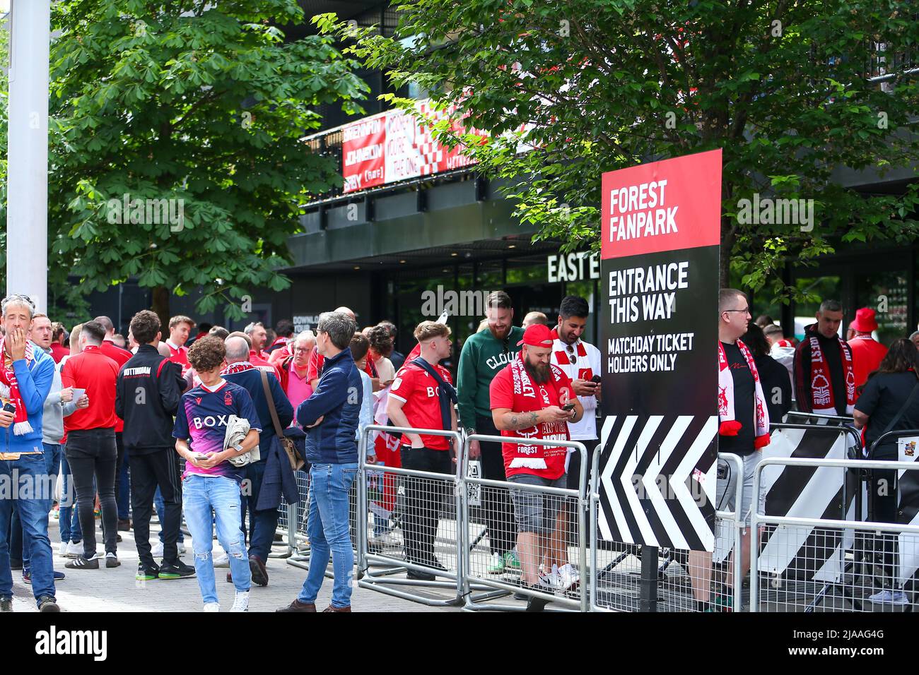 London, UK. 29th May 2022; Wembley Stadium, London, England, EFL Championship PlayOff final