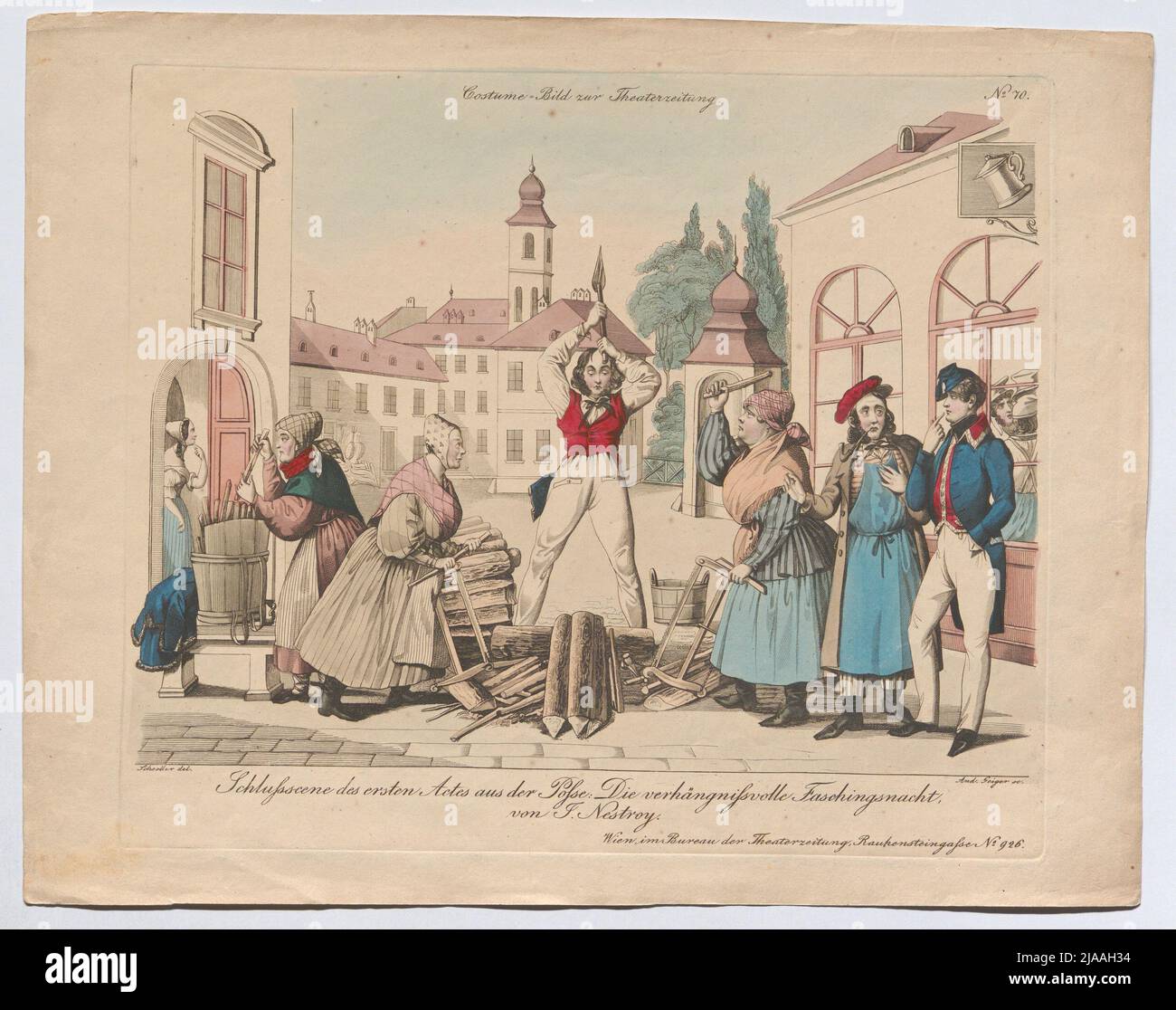 Final scene of the first act from the Posse: The fateful carnival night ... Final scene of the first act from the Posse: The fateful carnival night ...