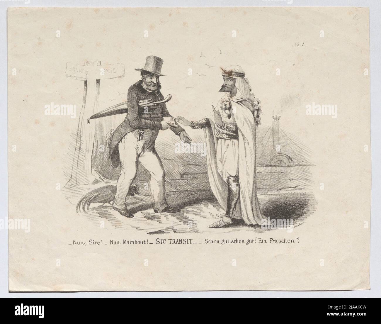 Caricature french revolution hi-res stock photography and images - Alamy