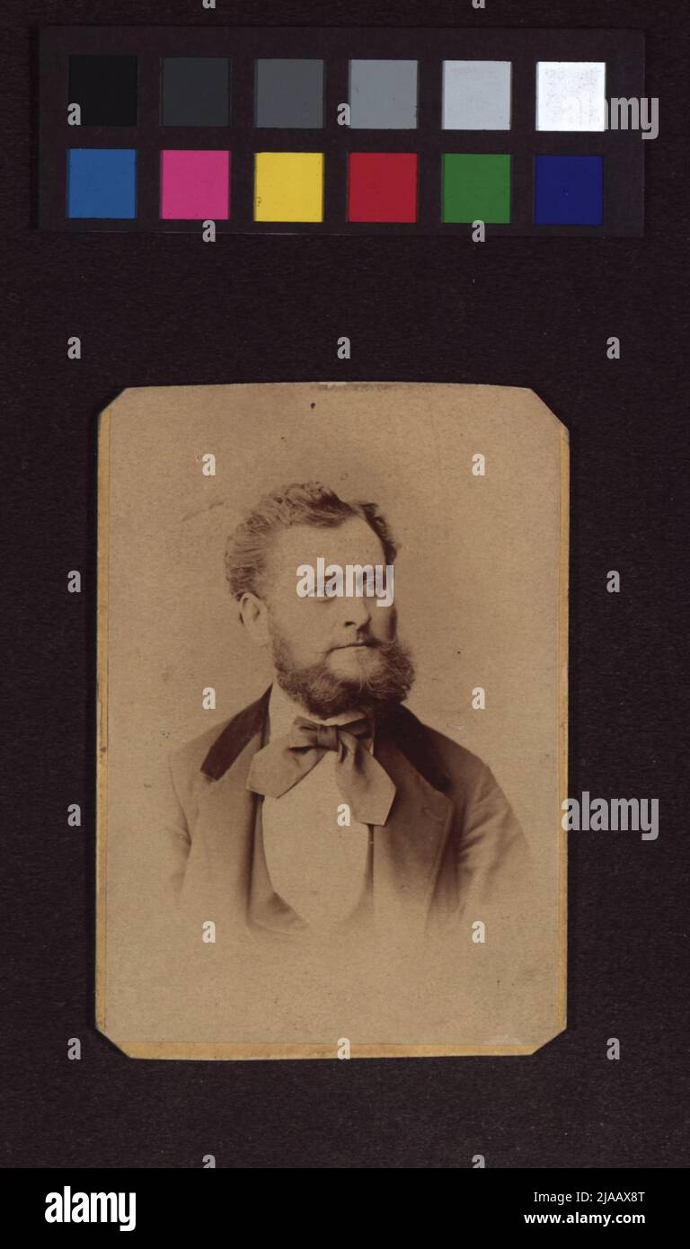 Josef Gartner, porter in the Vienna City Theater. Josef Széky (1838