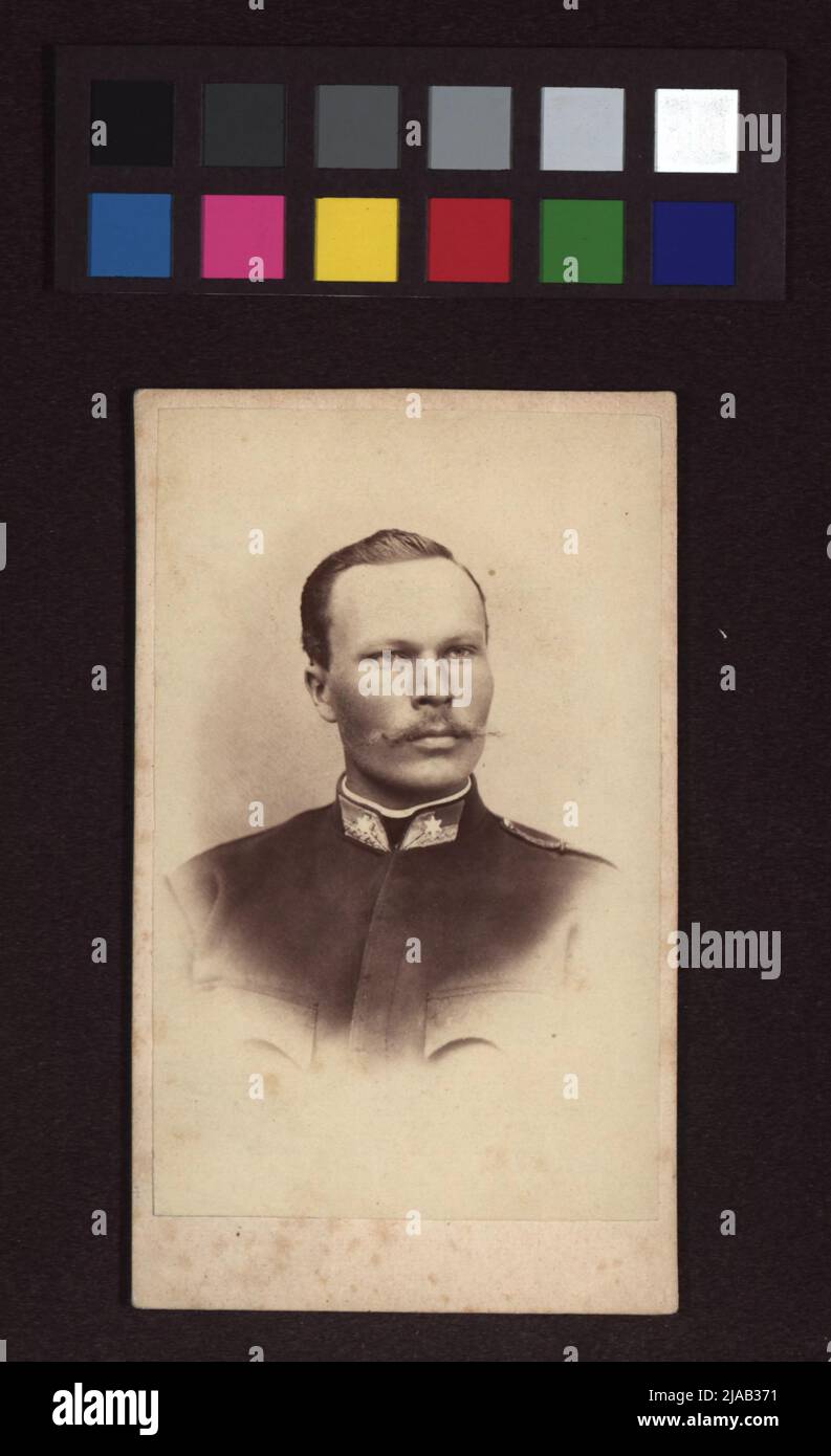 Geldern, military. Anton Coelestin Giobbe (1824-1872), Photo Studio Stock Photo