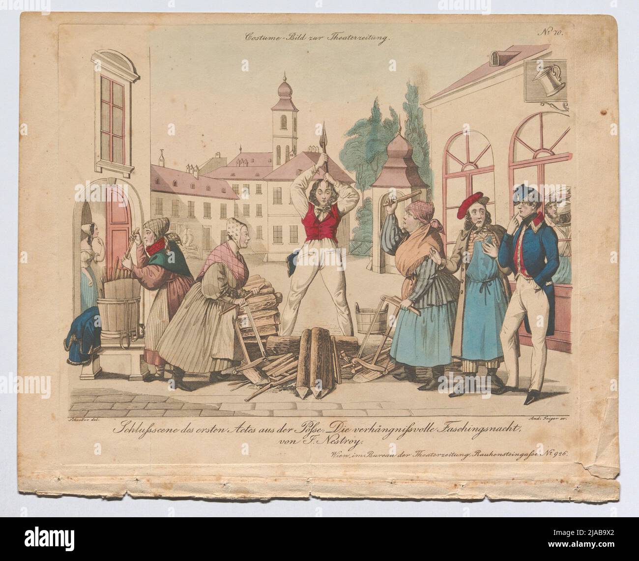 Final scene of the first act from the Posse: The fateful carnival night ... Final scene of the first act from the Posse: The fateful carnival night ...