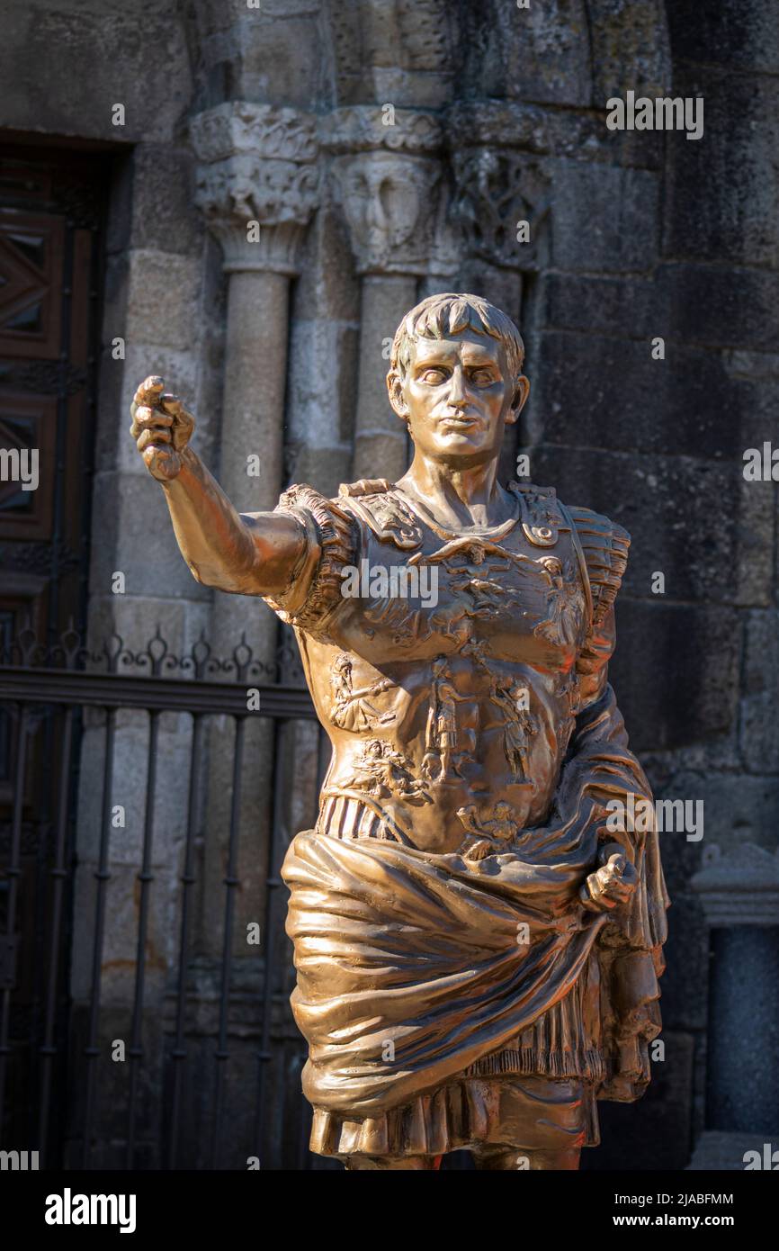 Caesar Augustus Roman emperor Stock Photo