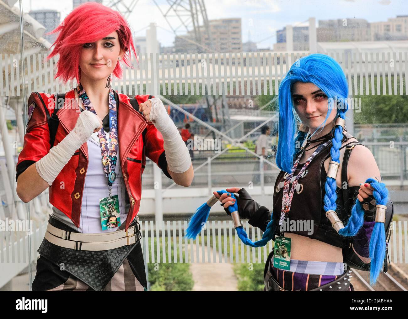 Jinx from Arcane (League of Legends)