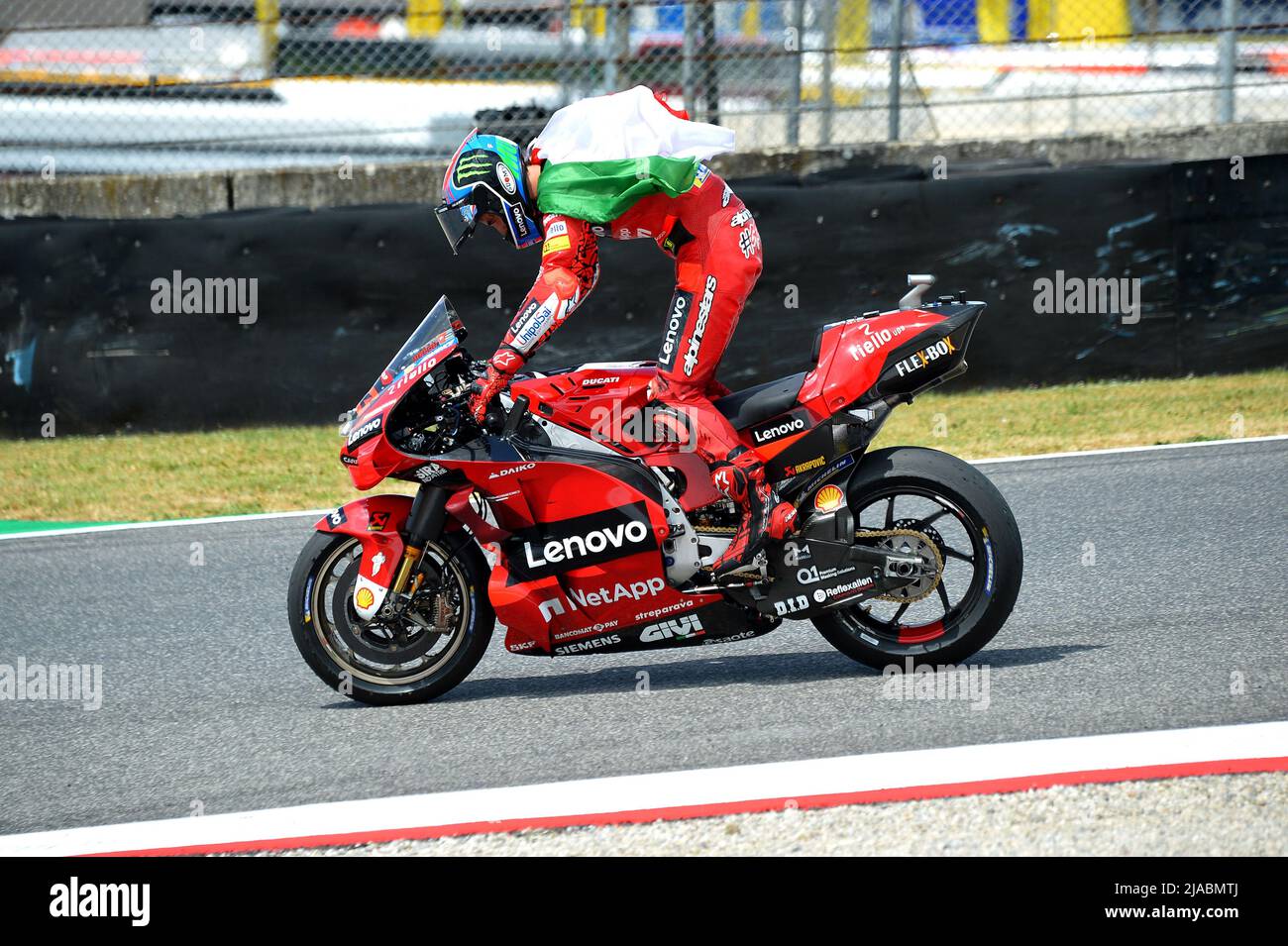 May 29, 2022, Scarperia (FI, Italy: Scarperia (FI), Italy, Mugello  International Circuit, May 29, 2022, MotoGP trophies during Gran Premio  dÃ¢â‚¬â„¢Italia Oakley Race - MotoGP World Championship. (Credit Image: ©  Alessio Marini/LPS