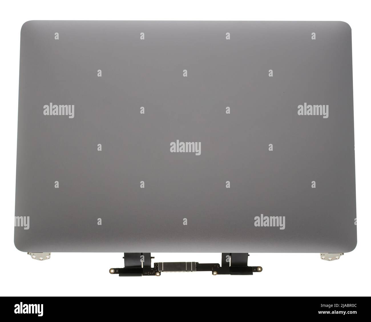 body parts for a laptop, a screen assembly for a laptop, a spare part for a  computer, on a white background Stock Photo - Alamy