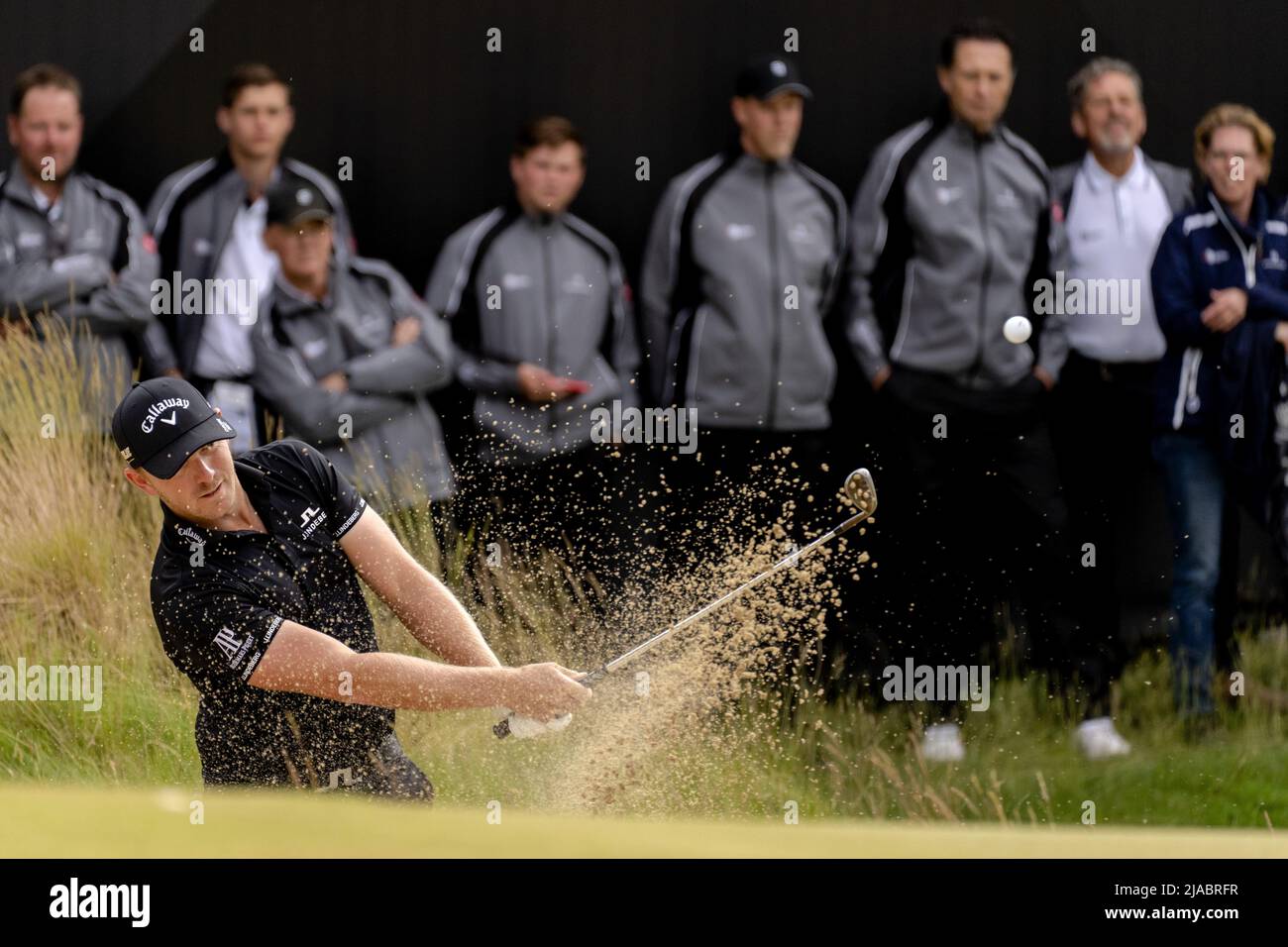 CROMVOIRT Matt Wallace from England in action on the final day of the