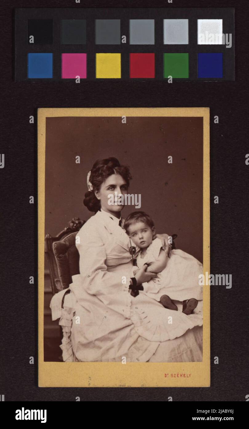 Louisabeth Röckel (1841-1913), actress. Josef Széky (1838-1901 ...