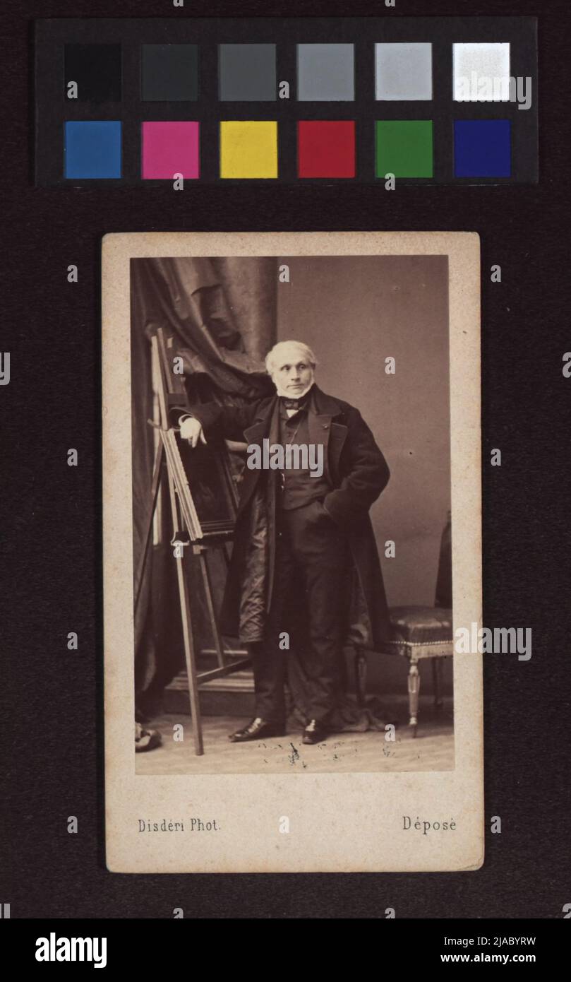 Joseph-Nicolaus Robert-Fleury (1797-1890), mallen. André Adolphee-EUè Dusée (1819-1889), Photographs Stock Photo