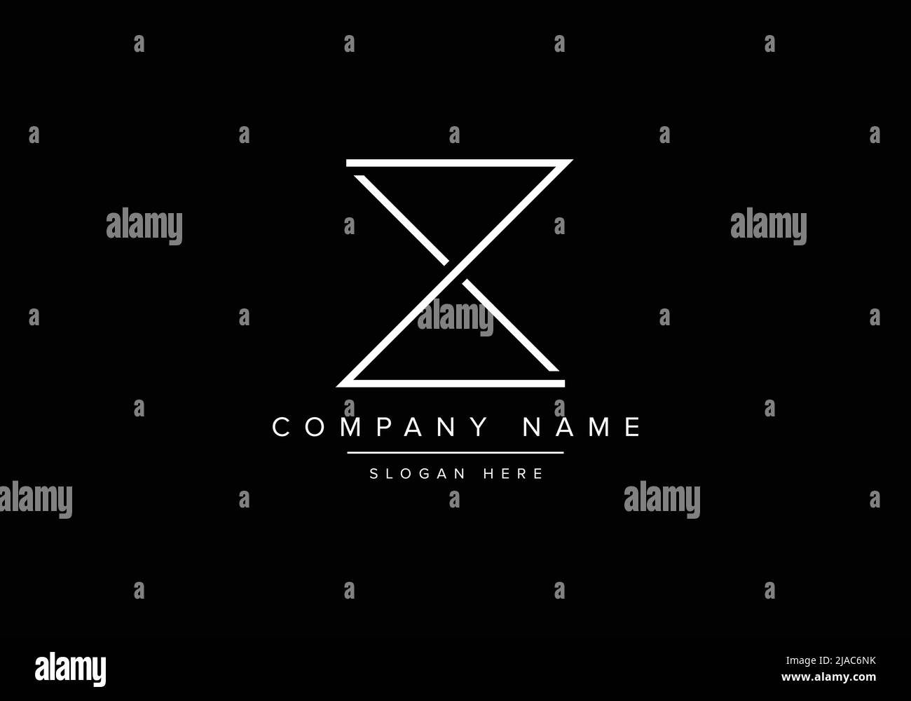 Zx logo design Black and White Stock Photos & Images - Alamy