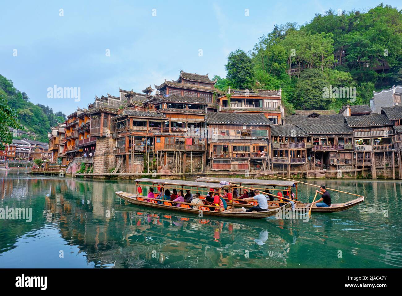 Feng Huang Ancient Town Phoenix Ancient Town , China Stock Photo