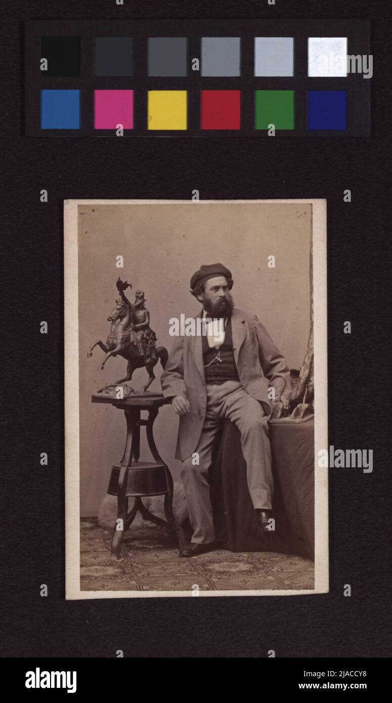 Anton Dominik Ritter von Fernkorn (1813-1878), sculptor. Ludwig Angerer ...