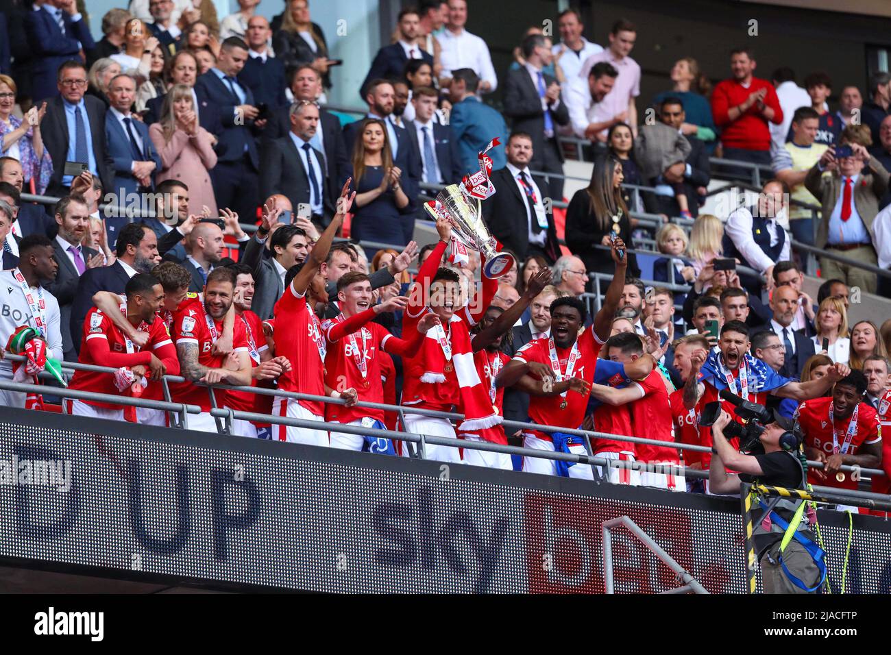 London, UK. 29th May 2022; Wembley Stadium, London, England, EFL