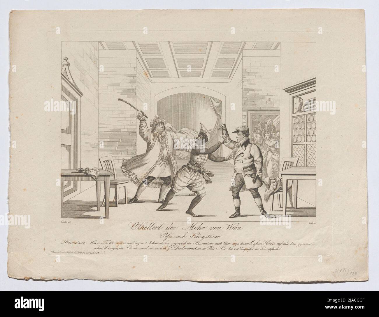 Othellerl der Mohr von Vienna (Posse to Kringsteiner) (Theatrical Image ...