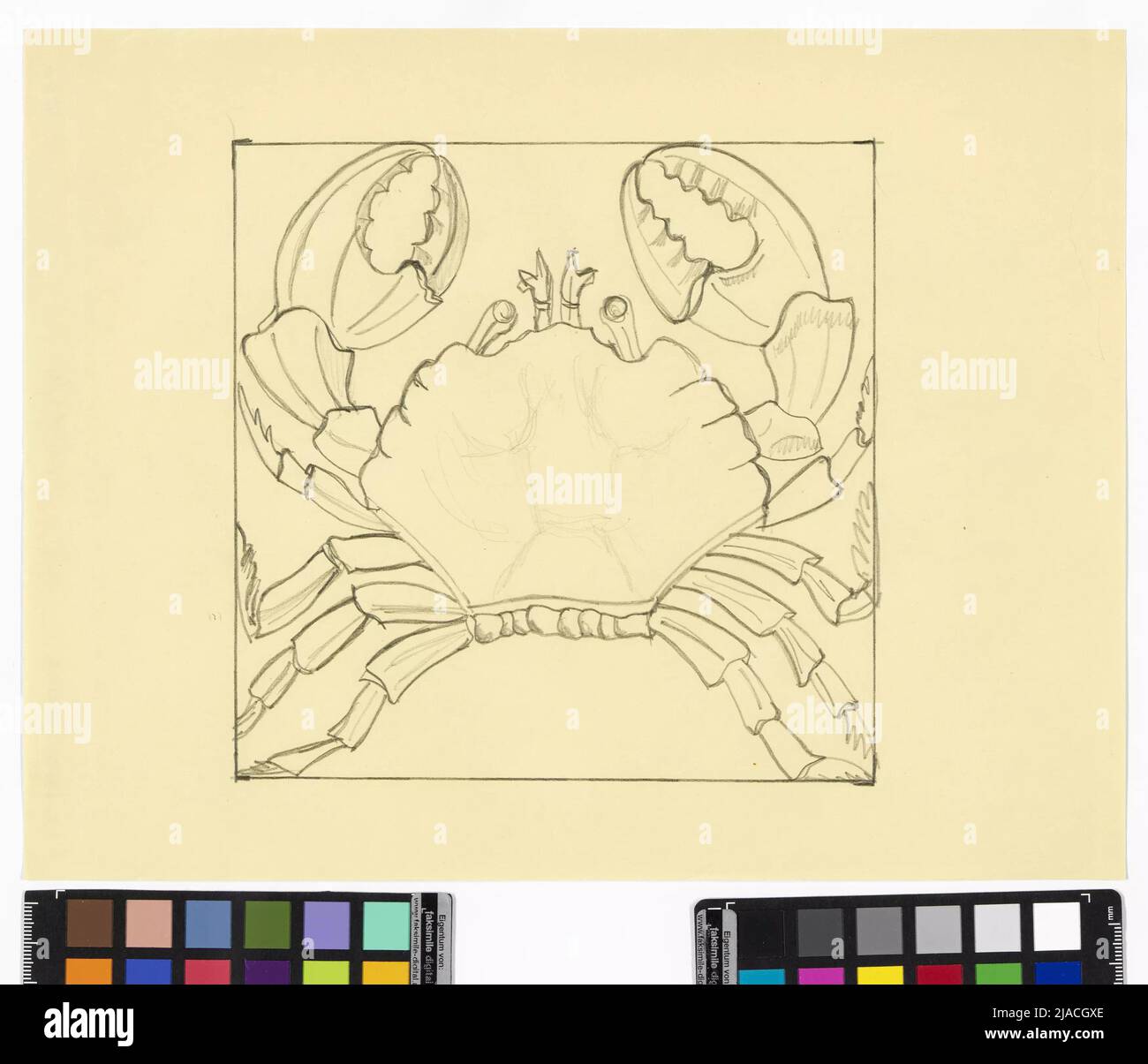 Krebs. Hanna Gärtner (18991948), artist Stock Photo Alamy