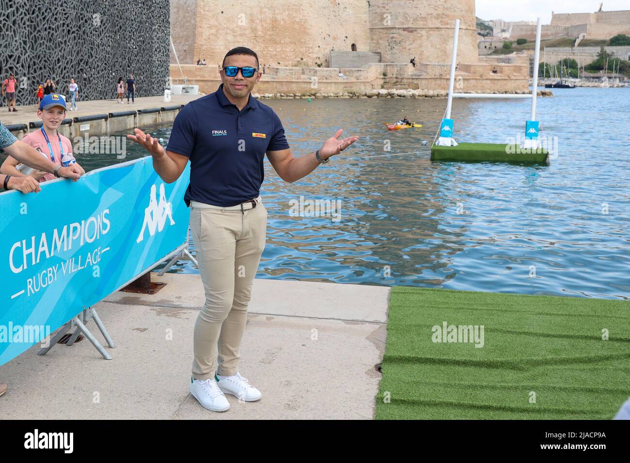 Marseille, France. 26th May, 2022. Bryan Habana seen at the
