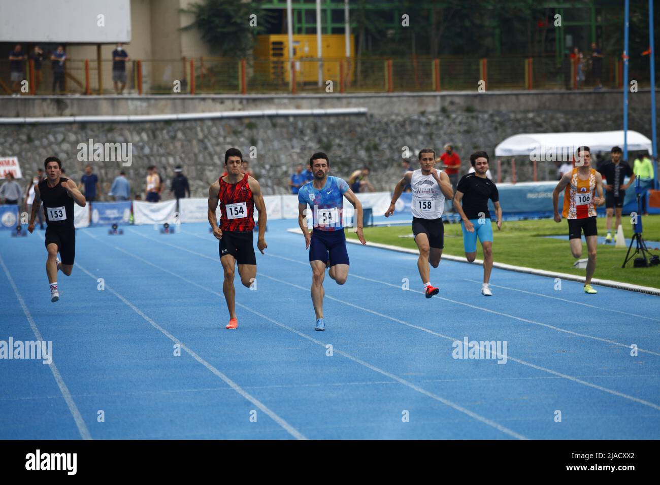 51st Balkan U20 Championship, located in İstanbul Turkey Stock Photo