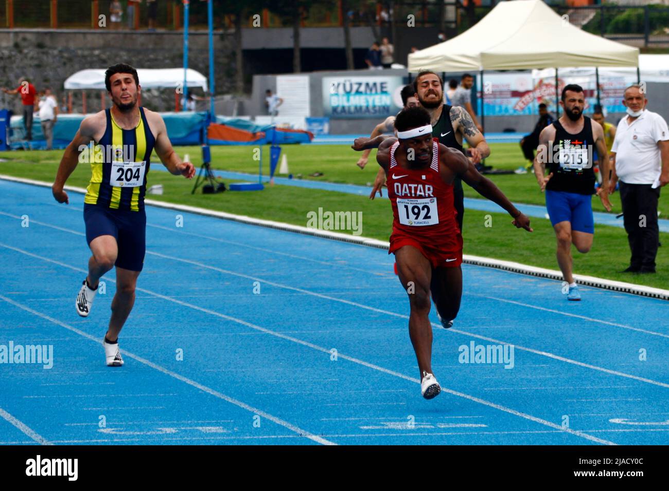 51st Balkan U20 Championship, located in İstanbul Turkey Stock Photo