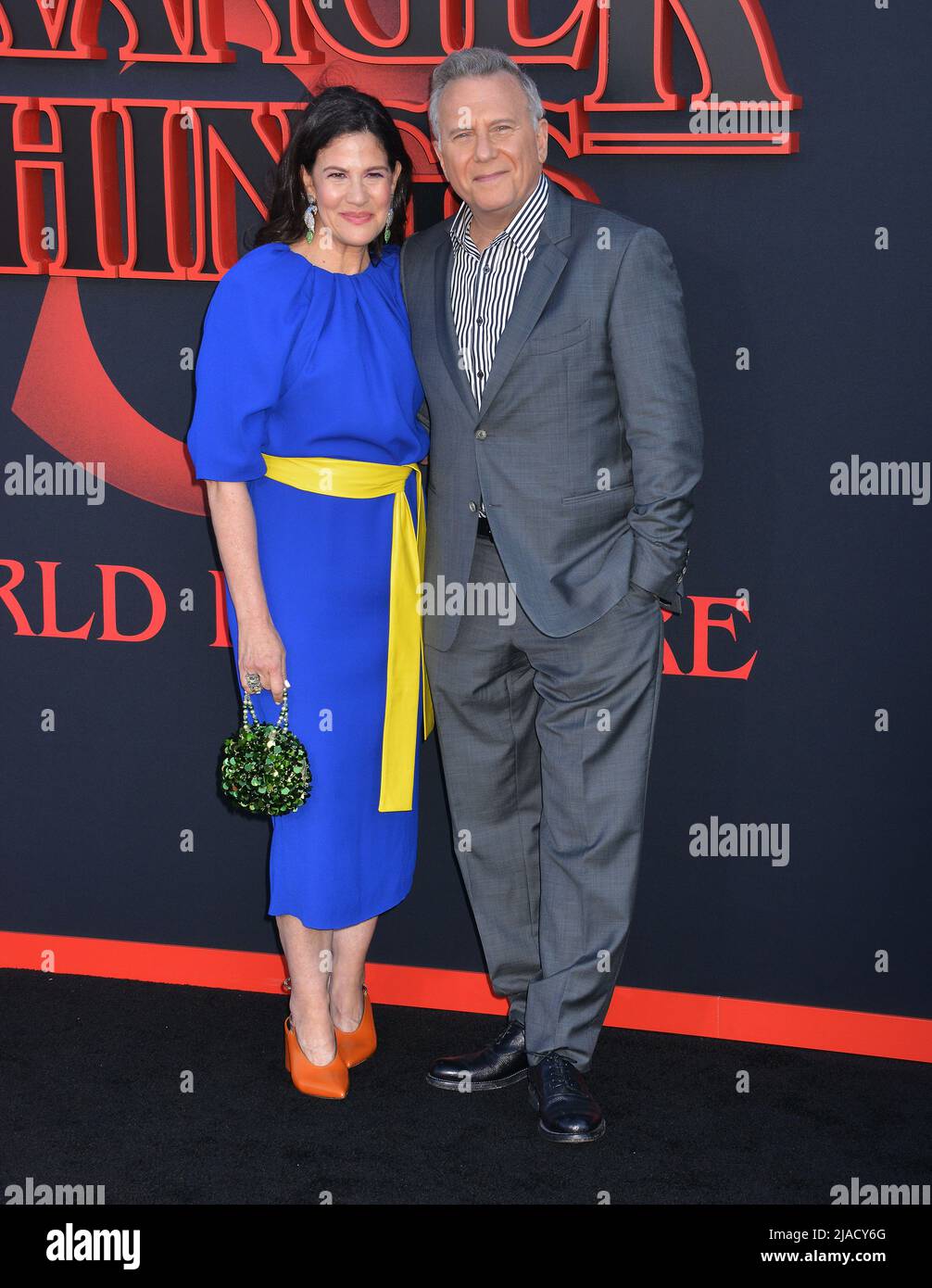 Paul Reiser and his wife Paula Ravets 133 attend the premiere of