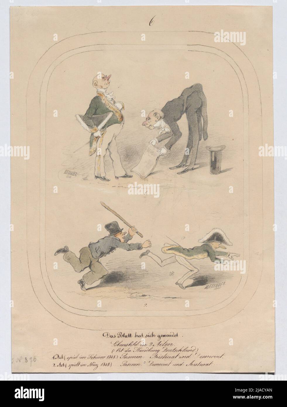 Caricature french revolution hi-res stock photography and images - Alamy