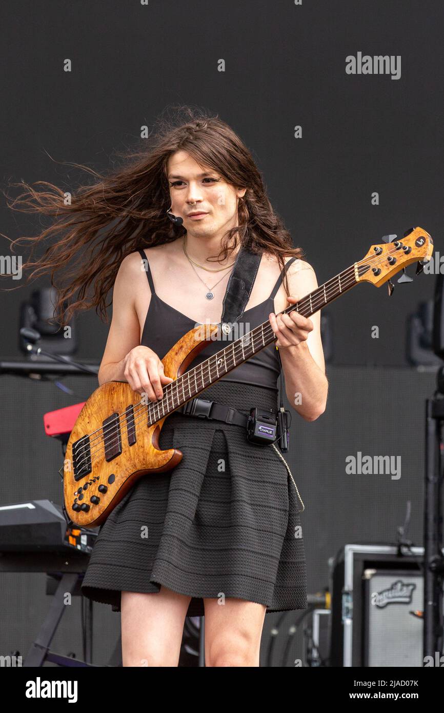 Charlie Holt of Rainbow Kitten Surprise during BottleRock Music