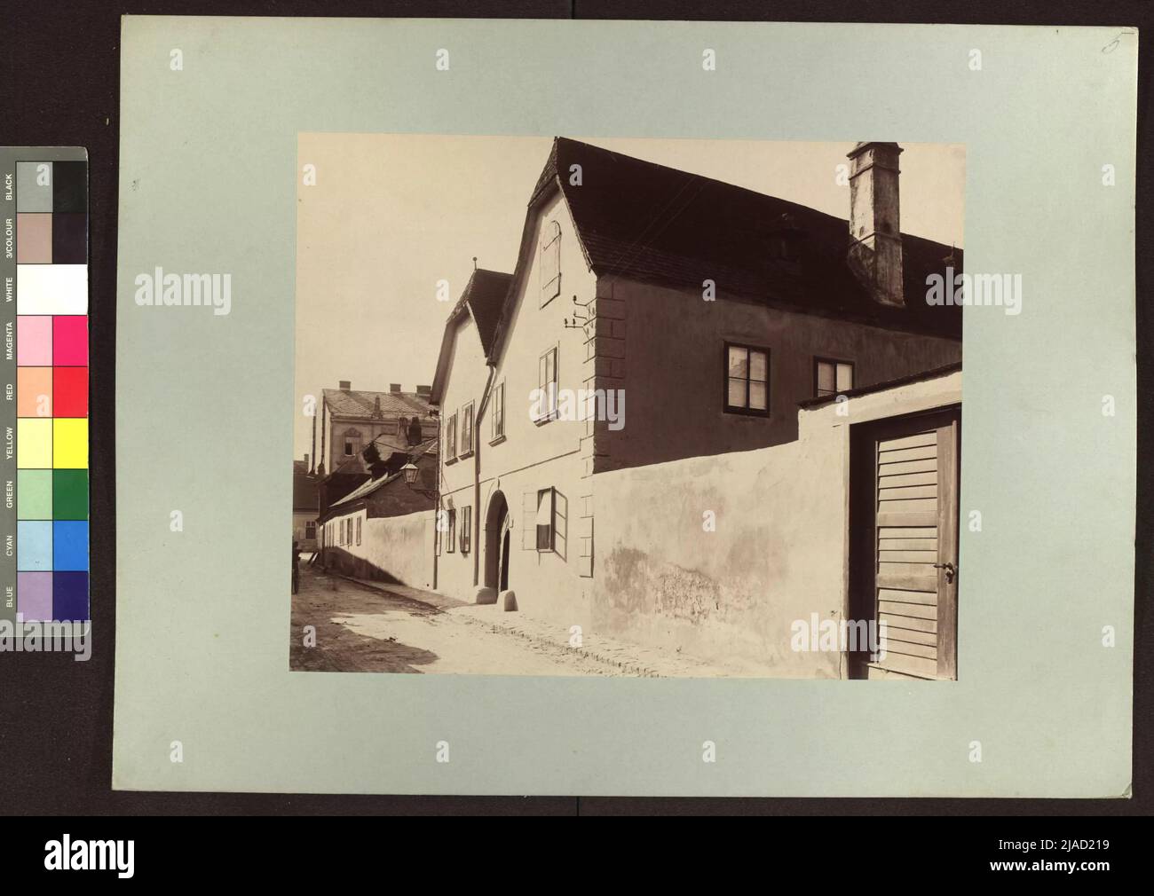 19., Nußwaldgasse 5 inclined view. August Stauda (18611928