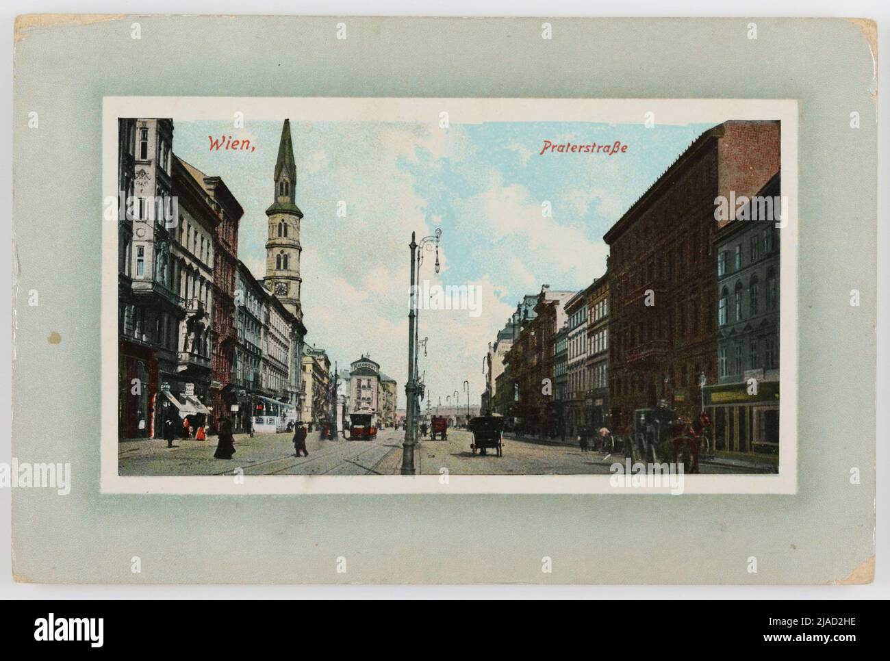 Wien, Praterstraße. Unknown Stock Photo - Alamy