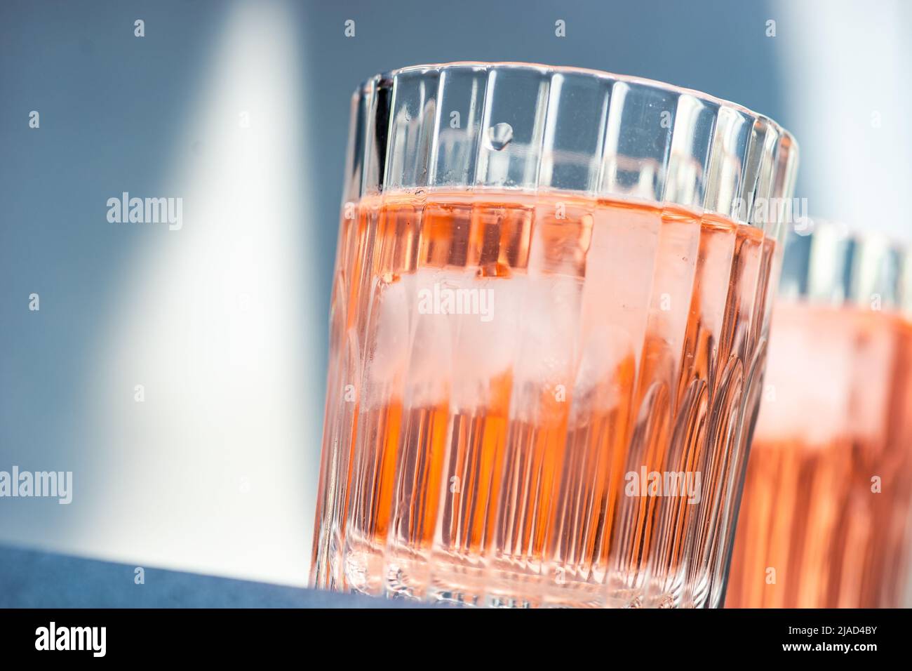 Pink drink ice close hi-res stock photography and images - Alamy