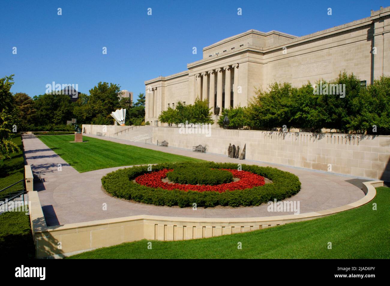 The NelsonAtkins Museum of Art in Kansas City, Missouri, USA Stock