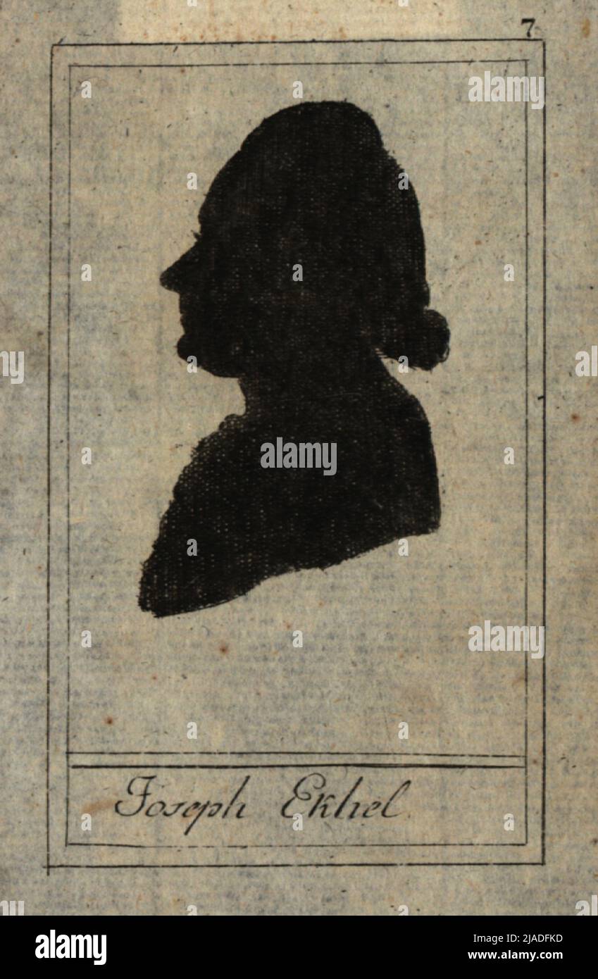 Joseph Hilarius Ekhel (17371798), numismatist. Johann Hieronymus