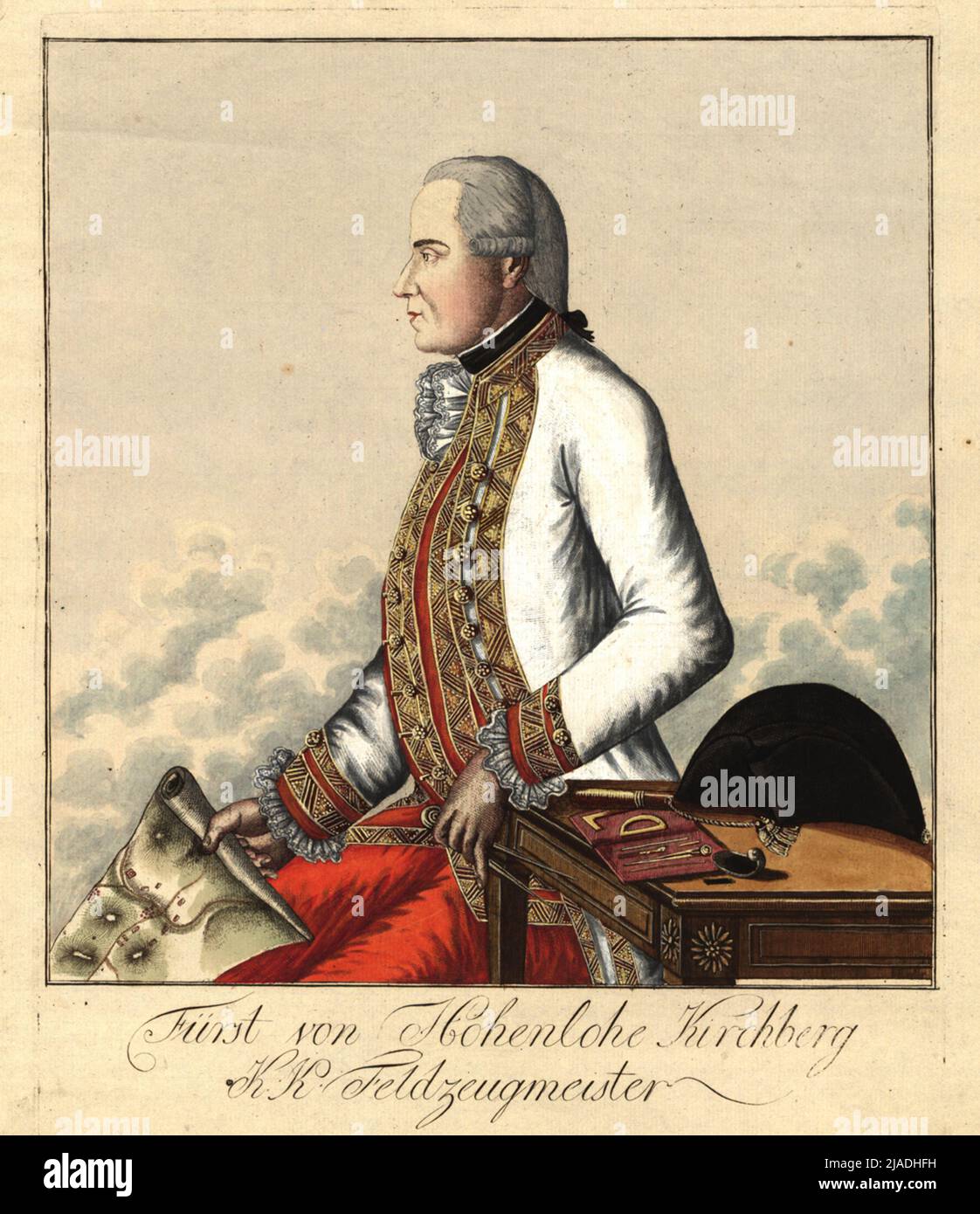 Friedrich Wilhelm, Fürst zu HohenloheKirchberg (17321796), Field