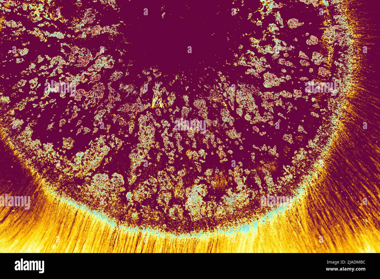 Abstract background of acrylic. Colourful rpaint dissolve Stock Photo