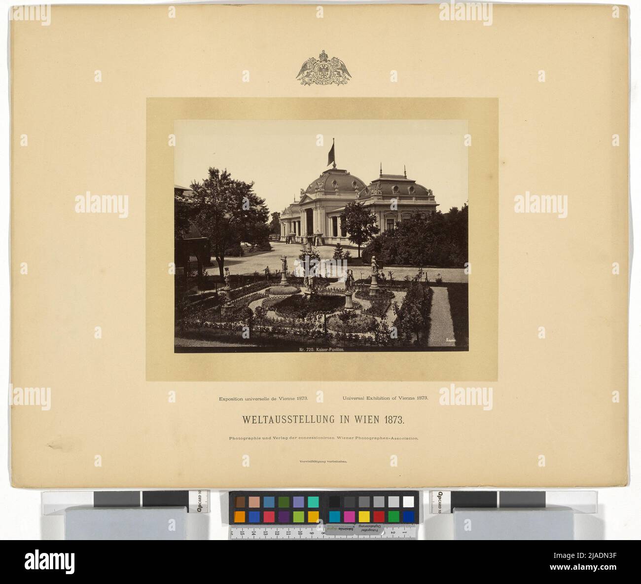 World exhibition 1873 KaiserPavillon (No. 720). Oscar Kramer (1835