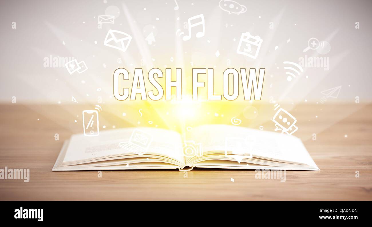 Business Book Inscriptions Examples open book with business inscription Stock Photo - Alamy