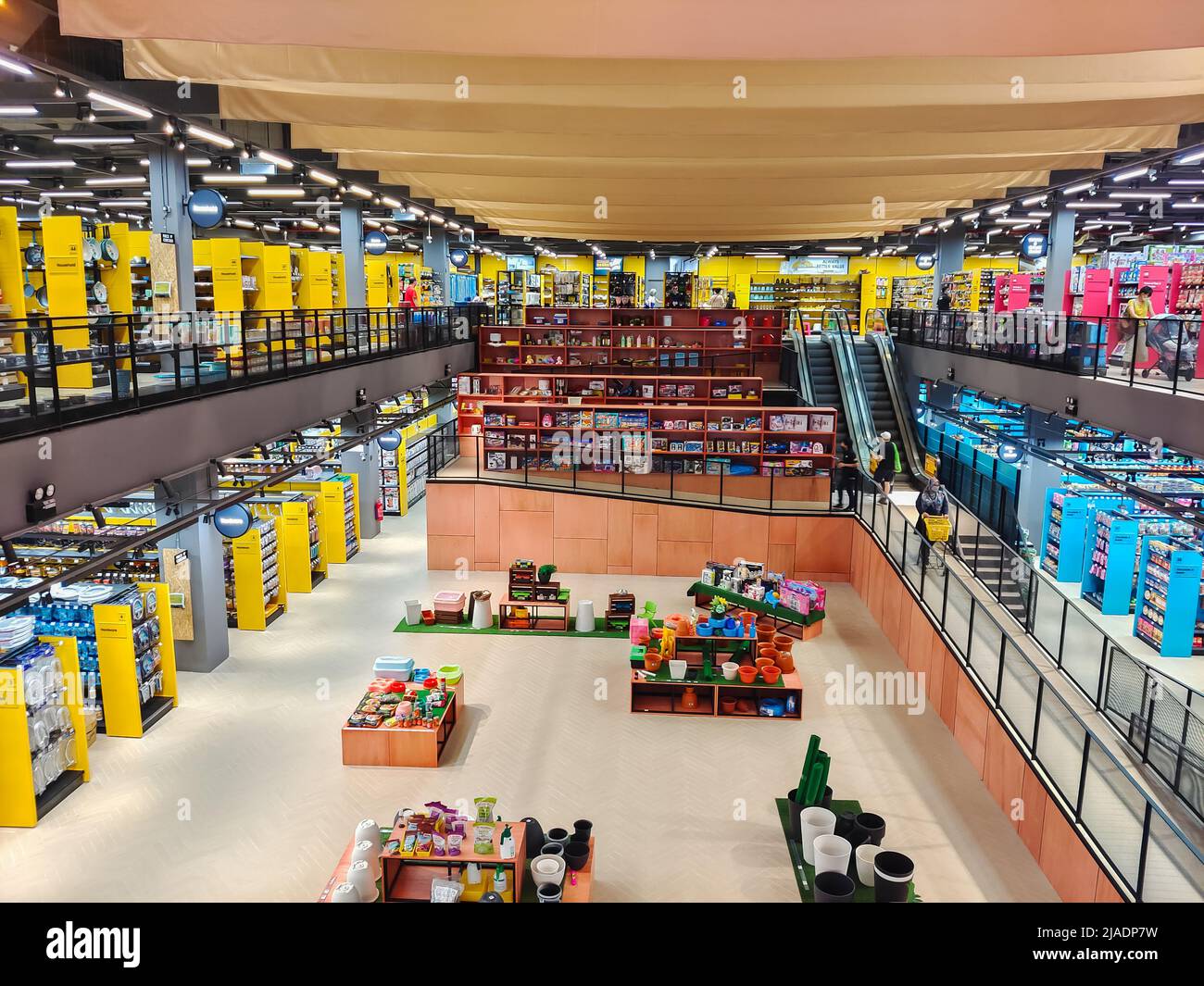 Kuala Lumpur - May 27,2022 : First MR D.I.Y Plus is open in Mid Valley
