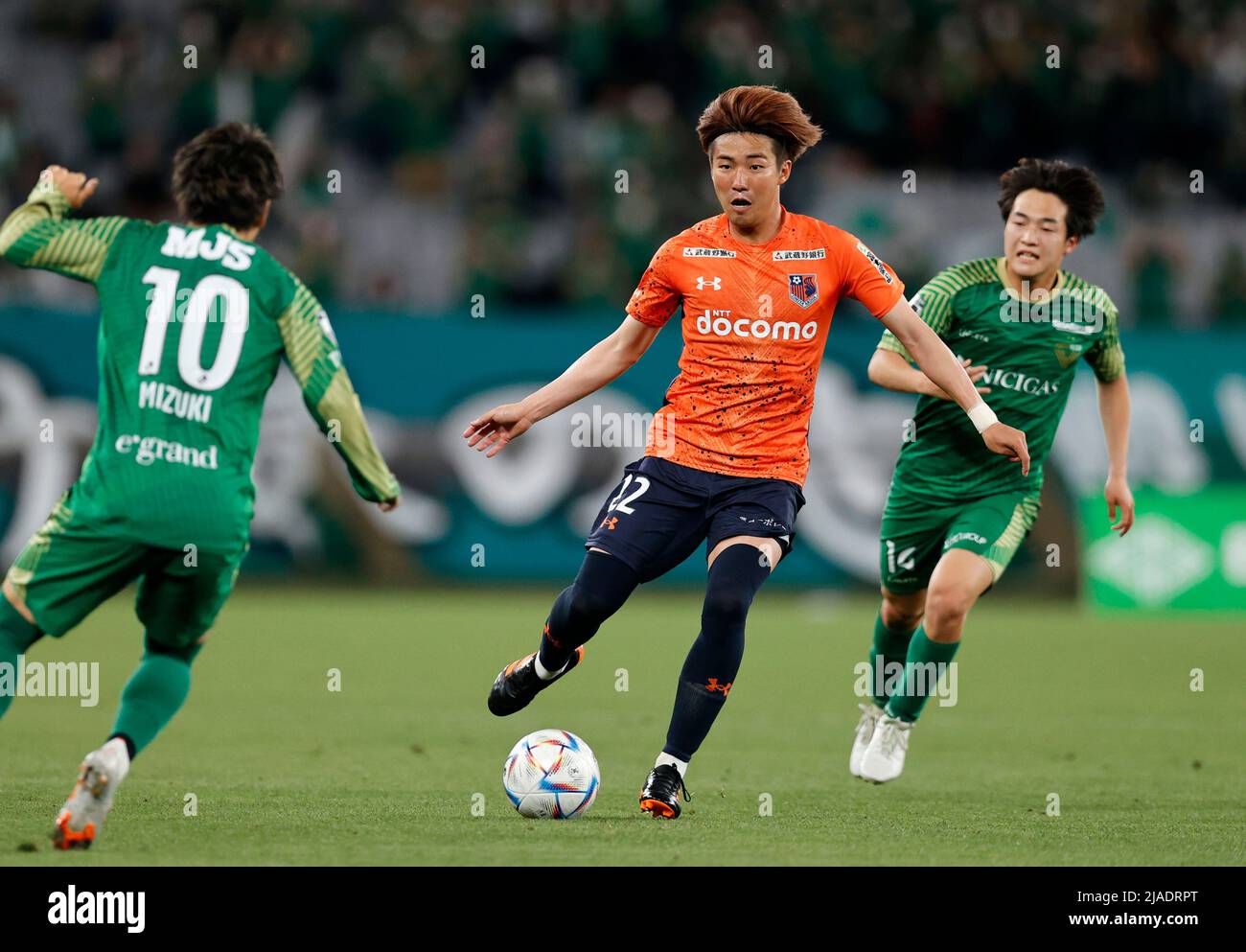 Tokyo, Japan. 28th May, 2022. Rikiya Motegi (Ardija) Football/Soccer ...