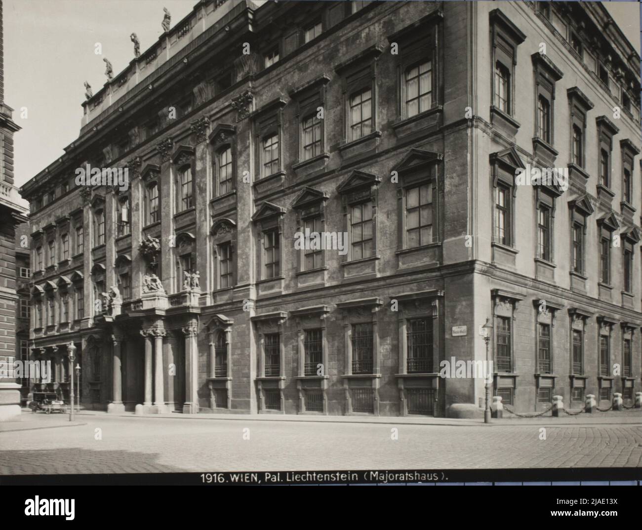 1., bank balse 9 - palace lungs stones. Bruno Raising Strategy (1869-1951), Photographs' Stock Photo