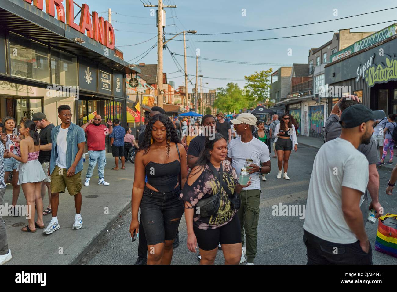 Kensington Market, Toronto Stock Photo Alamy
