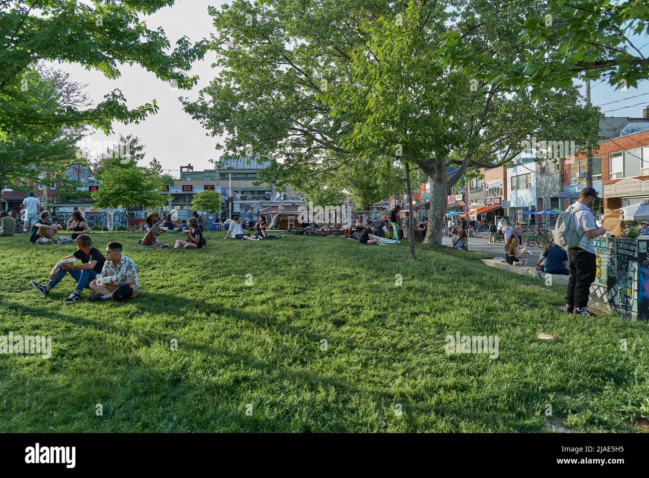 Kensington Market, Toronto Stock Photo Alamy
