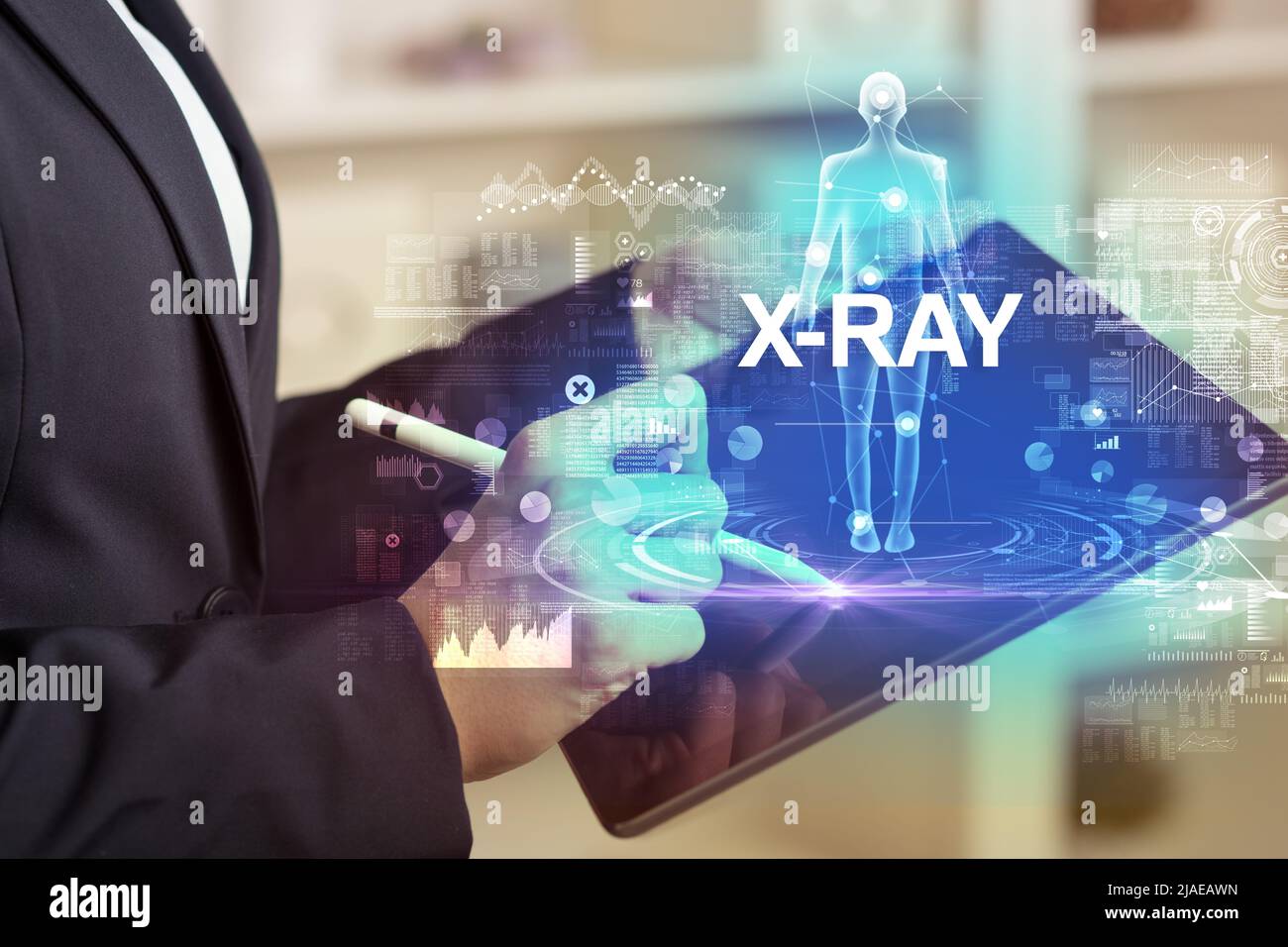 Electronic medical record, tech concept Stock Photo Alamy