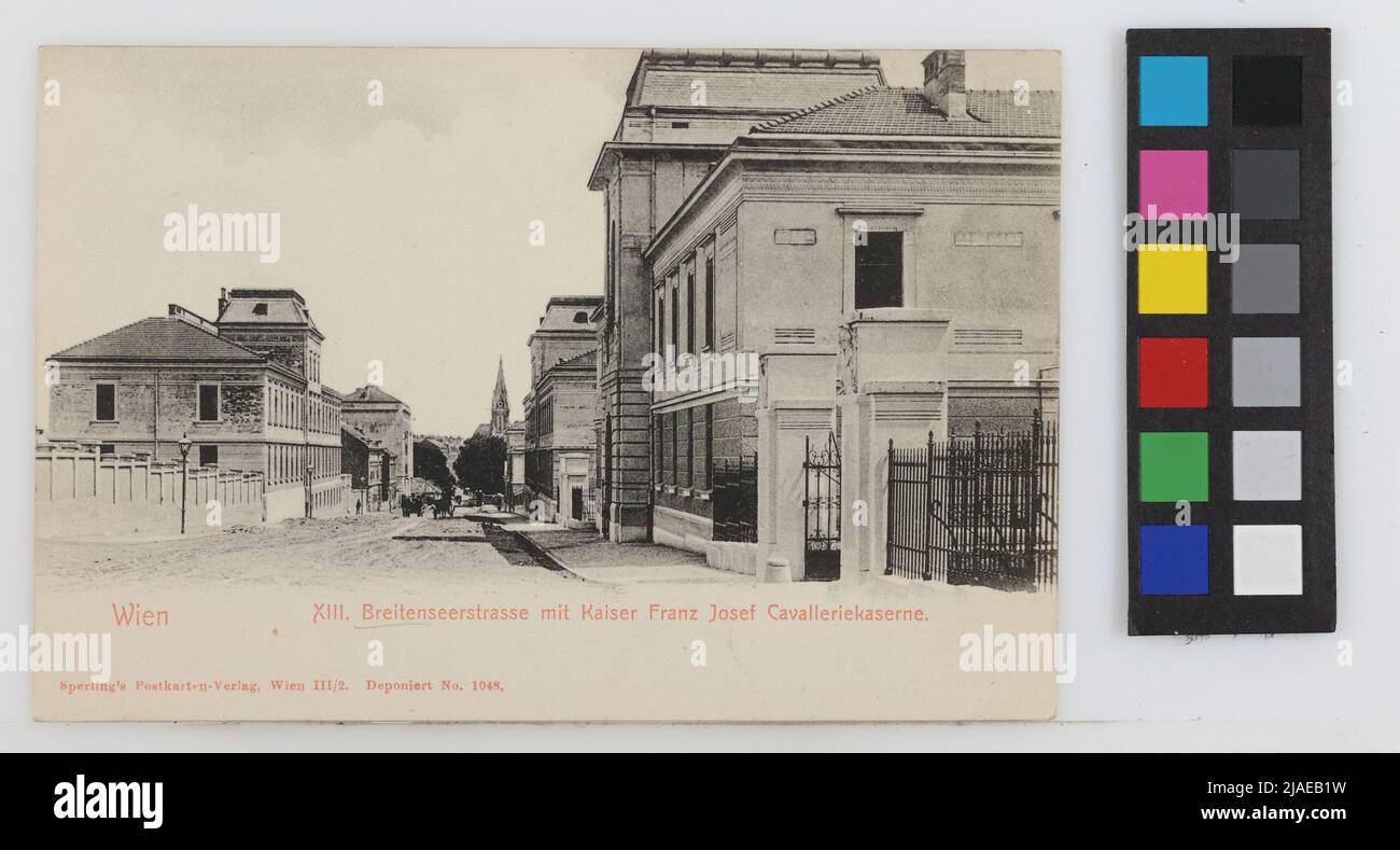 14th, Breitensee-Breitenseer Straße-with a Vega player-Weyprecht ...