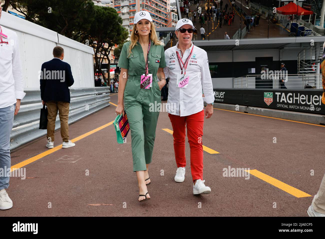 Tommy Hilfiger, Dee Ocleppo are spotted at Grand Prix of Monaco on May 29,  2022 in Principality of Monaco. Photo by Marco Piovanotto/ABACAPRESS.COM  Stock Photo - Alamy